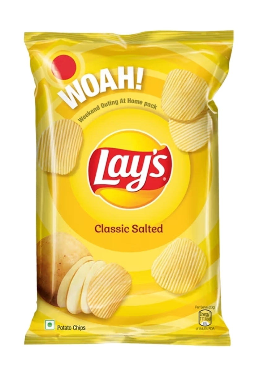 Lays Classic Salted Potato Chips 67g